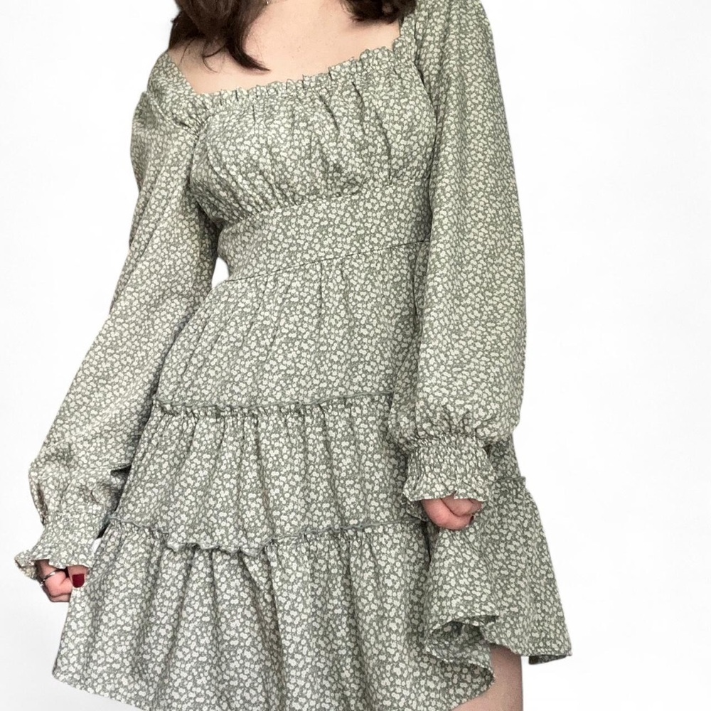 Altard’s State Floral Green Women's Dress